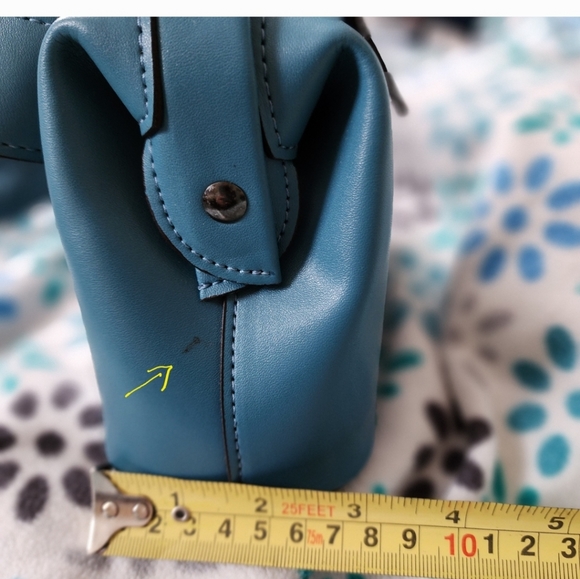 Small blue waist purse - Picture 6 of 7